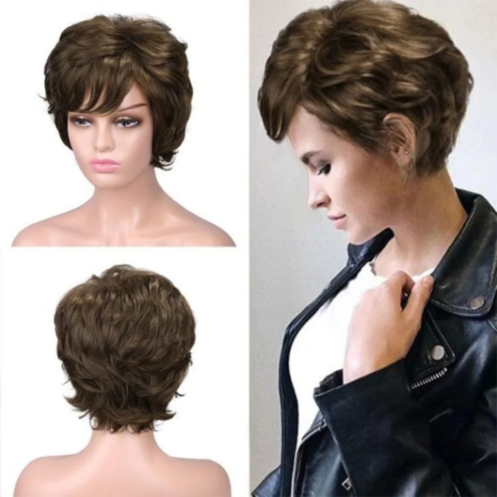 Blooming Hair Layered Short Wig